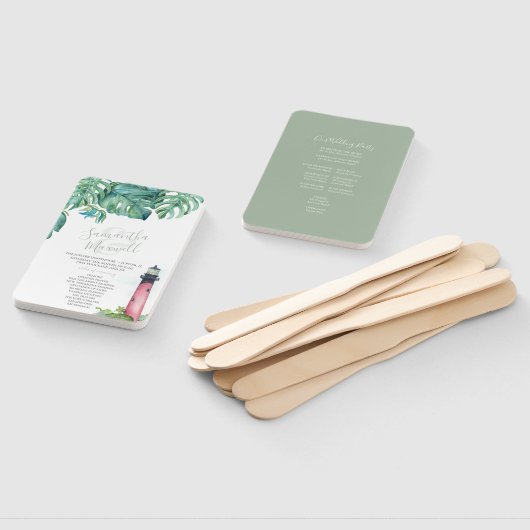 Orde van Dienstenvuurtoren Wedding Handvuurpan Handwaaier (Niet-gemonteerd)