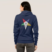 Orde van Eastern Star Hoodie (Achterkant volledig)