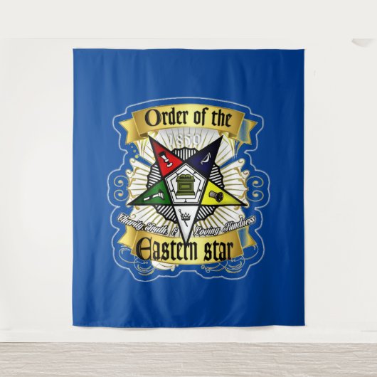 Orde van Eastern Star Wandkleed (Voorkant)
