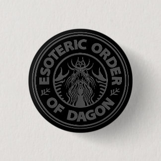 Orde van Esoteric van Dagon - Azhmodai 23 Ronde Button 3,2 Cm