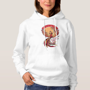 Orde van het Crosshatched Embleem van Phoenix Hoodie