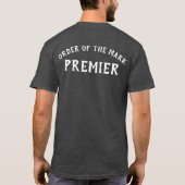 Orde van het Mark Premier T-shirt (Achterkant)
