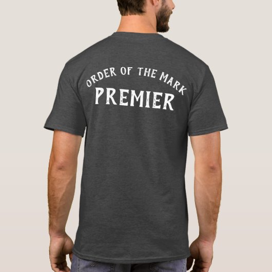 Orde van het Mark Pride Premier T-shirt (Achterkant)