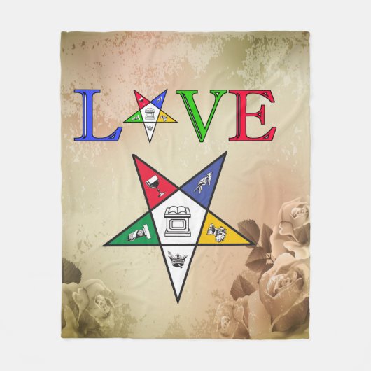 Orde van oostelijke Star Fleece Blanket Deken (Voorkant)