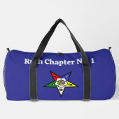 Orde van Oosterse Ster Duffeltas voor OES Plunjezak (Achterkant)