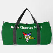 Orde van Oosterse Ster Duffeltas voor OES Plunjezak (Achterkant)