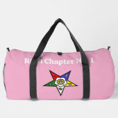 Orde van Oosterse Ster Duffeltas voor OES Plunjezak (Achterkant)