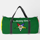 Orde van Oosterse Ster Duffeltas voor OES Plunjezak (Voorkant)