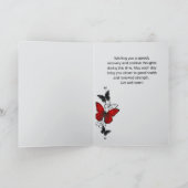 Orde van Oosterse Ster Get Well Kaart voor OES (Binnen)