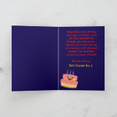 Orde van Oosterse Ster Happy Birthday Kaart OES (Binnen)