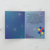 Orde van Oosterse Ster Happy Birthday Kaart OES (Binnen)