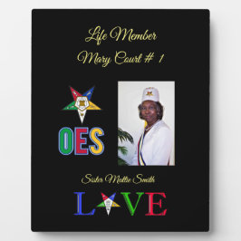 Orde van Oostersterse Stars Life-lid Fotoplaat