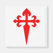 Orde van Santiago Wapen Magneet (Voorkant)