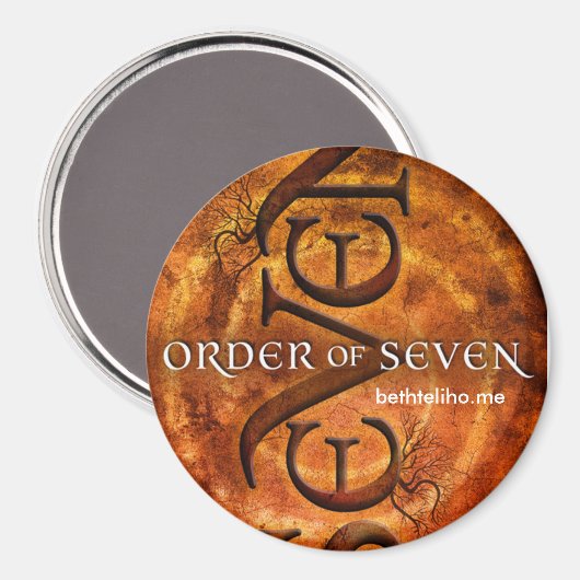 Orde van Zeven magneet (Voorkant / Achterkant)