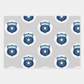 Ordehandhaving Badge Inpakpapier Vel (Voorkant 3)