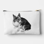 Ordelijke zak, zittende print etui (Achterkant)