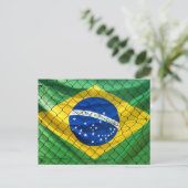 Ordem e Progresso Flag van Brazilië Briefkaart (Staand voorkant)