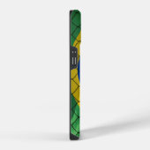 Ordem e Progresso Flag van Brazilië iPhone Hoesje (Rechterkant)