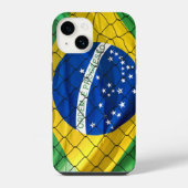 Ordem e Progresso Flag van Brazilië iPhone Hoesje (Achterkant)