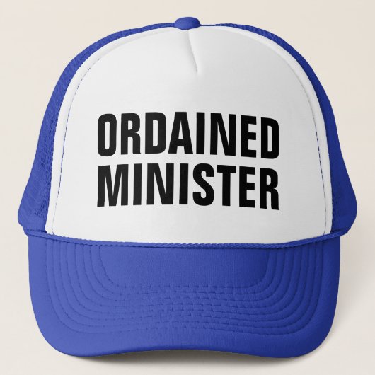 ordeminister trucker pet (Voorkant)