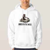 Order in the Mess | Courtroom Stress Design  Hoodie (Voorkant)