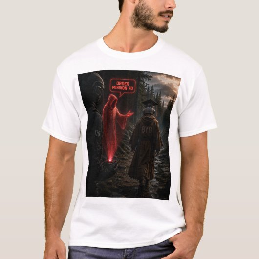 Order Missie 70 vs Robed Knight T-shirt (Voorkant)