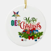 Order of Eastern Star Keramisch Ornament (Voorkant)