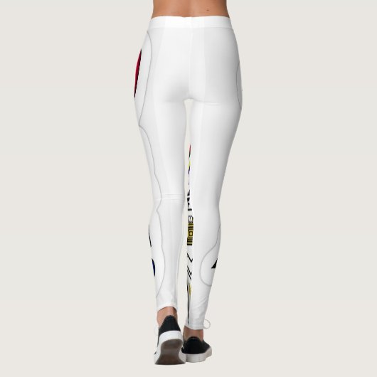 Order of Eastern Star Leggings (Achterkant)