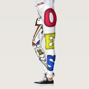 Order of Eastern Star Leggings