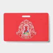 Order of Eastern Star (OES) Name Badge (Achterkant)