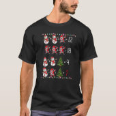 Order of Operations Quiz Math Teacher Christmas T-shirt (Voorkant)