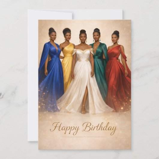 Order of the Eastern Star Birthday Card Kaart (Voorkant)