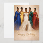 Order of the Eastern Star Birthday Card Kaart (Voorkant / Achterkant)