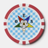 Order of the Eastern Star Poker Chips (Voorkant)