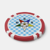 Order of the Eastern Star Poker Chips (Enkel)
