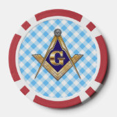 Order of the Eastern Star Poker Chips (Achterkant)