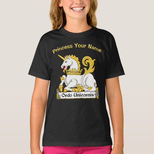 Order of the Unicorn Members (Princess) T-Shirt (Voorkant)