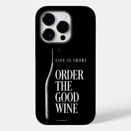 Order The Good Wine Case-Mate iPhone Case (Achterkant)