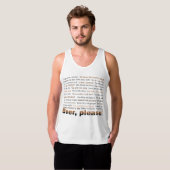 Orderbier in 36 talen t-shirt (Voorkant volledig)