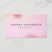 Orderhaar Stylist Visitekaartjes, Hair Salon Visitekaartje (Voorkant)