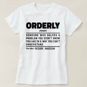 Ordermatig zelfstandig naamwoord Sarcastic Quote H T-shirt