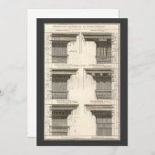 Orders van architectuur, Entablatures (Voorkant / Achterkant)