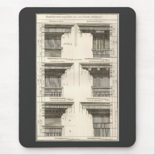 Orders van architectuur,  Entablatures Muismat