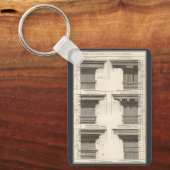 Orders van architectuur,  Entablatures Sleutelhanger (Voorkant)