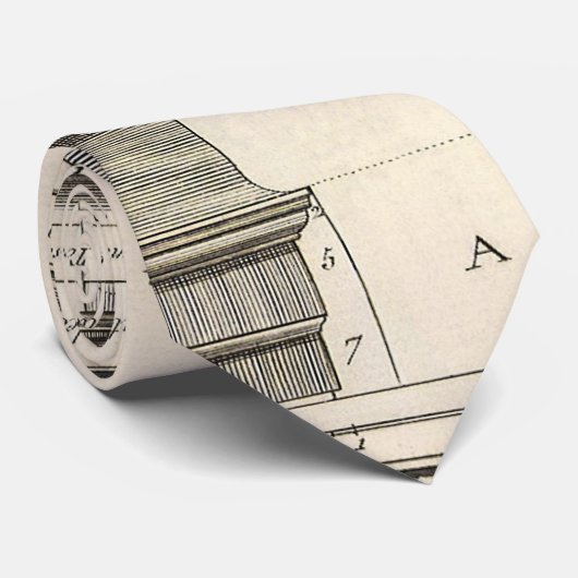 Orders van architectuur, Entablatures Stropdas (Opgerold)