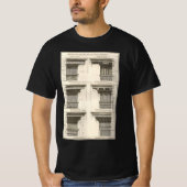 Orders van architectuur,  Entablatures T-shirt (Voorkant)