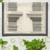 Orders van architectuur, Entablatures Theedoek (Gevouwen)