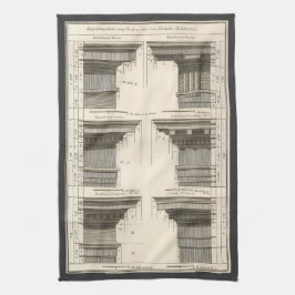 Orders van architectuur,  Entablatures Theedoek