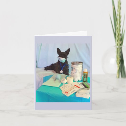 Orders van de honden kaart (Voorkant)