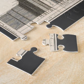 Ordes van Architectuur, Vintage Entablaturen Legpuzzel (Zijkant)